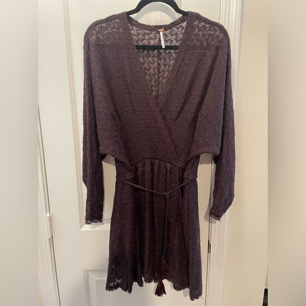 Free people knitted dress.